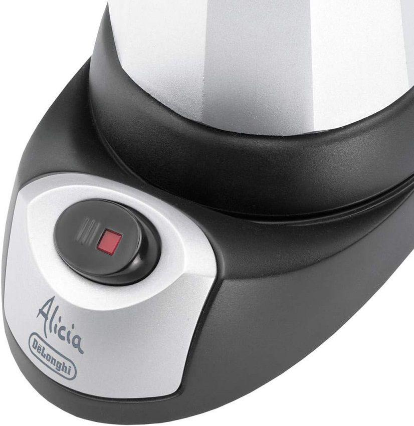 Cafeteira Italiana Elétrica DELONGHI EMK9ALICIA (Café moído - 450 W - Altura 27 cm - Preto e Inox), miniatura 3