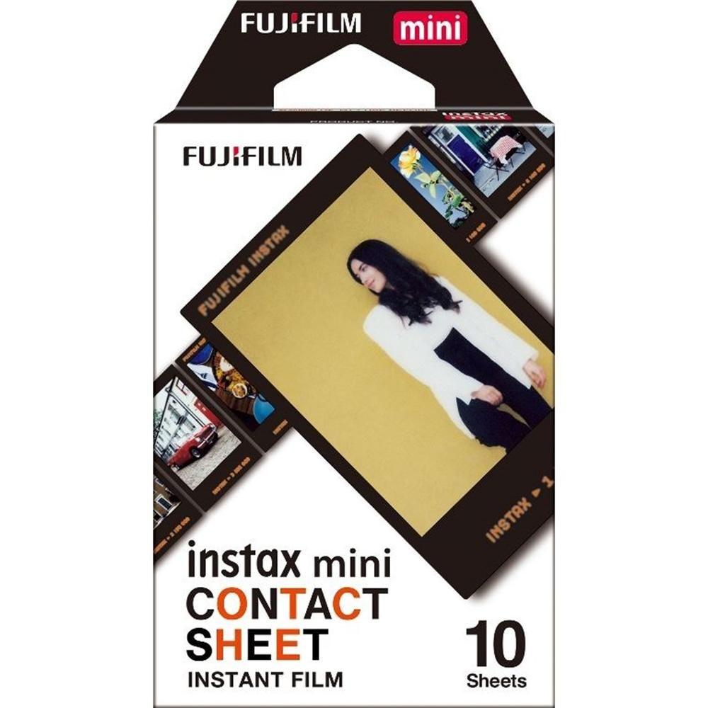 Carga de Filme Instantâneo FUJIFILM instax mini Contact (Preto)
