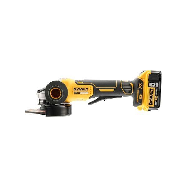 Rebarbadora Angular a Bateria DEWALT DCG460N-XJ (1000 W - 54 V - Bateria - Amarelo e Preto), miniatura 5