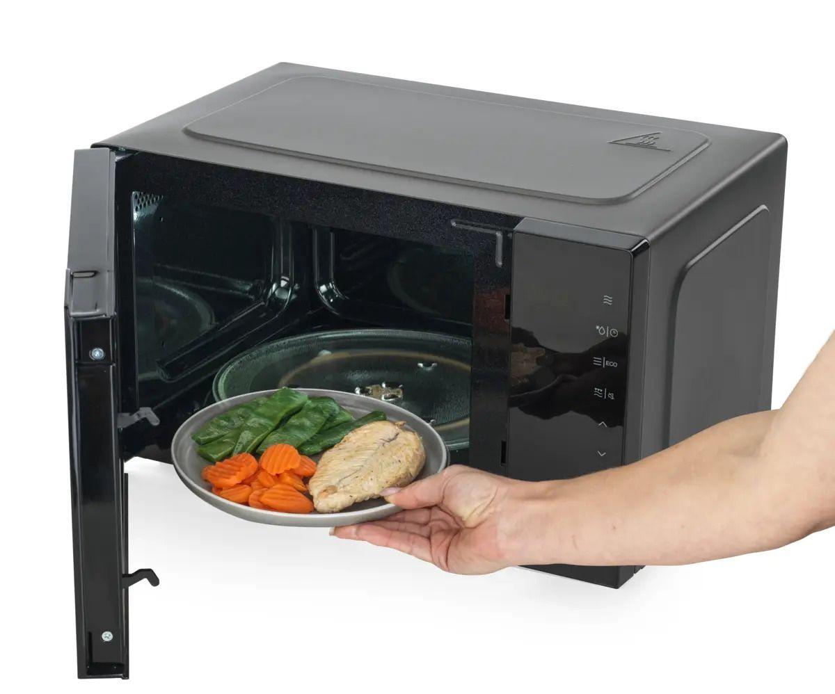 Micro-ondas com Grelhador Independente HISENSE H23MOBS5HG4 (800 W - 1000 W - 23 l - Preto) — miniatura 4