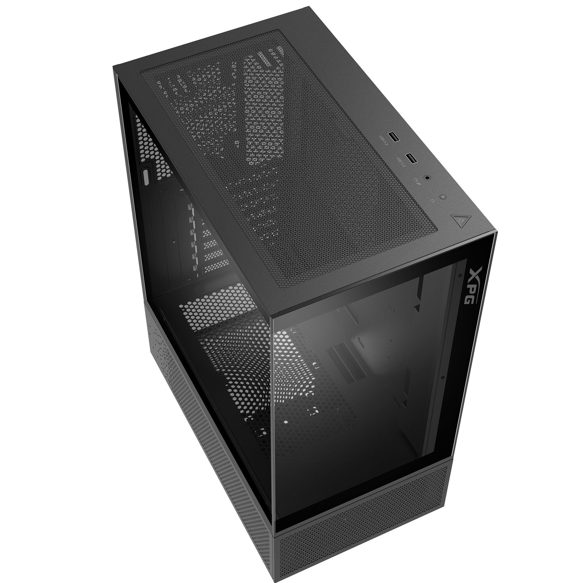 Caixa Gaming XPG Invader X Mini (ATX, Micro ATX, Mini-ITX - Midi Tower - SPCC - Preto) — miniatura 11