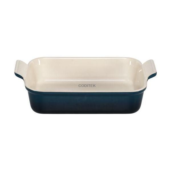 Assadeira de Grés LE CREUSET Tradition (Grés - Nuit, Azul)