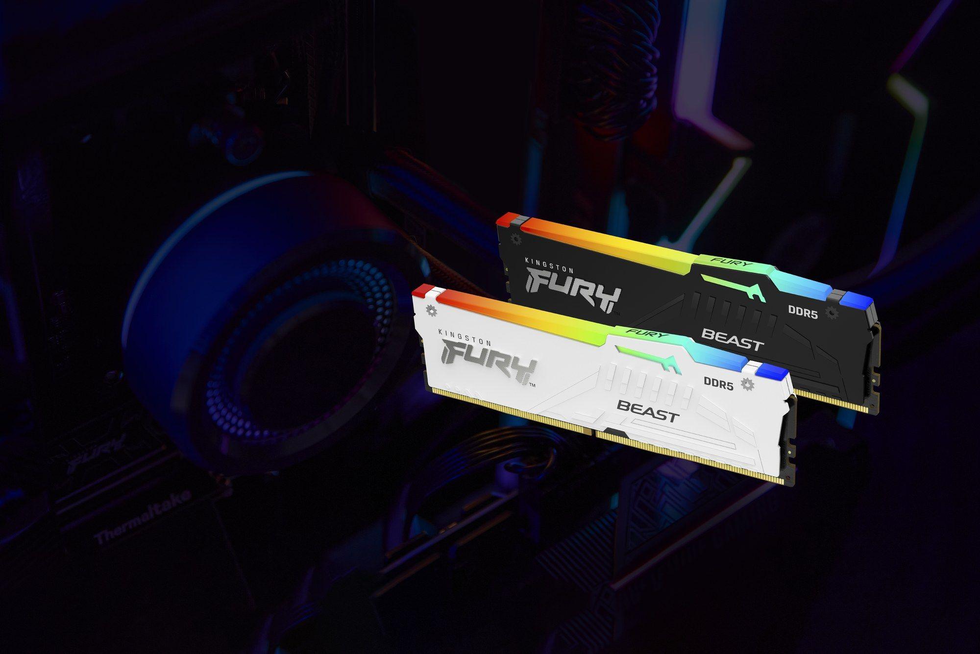 Memória RAM KINGSTON FURY Beast RGB KF560C36BBEAK2-64 (6000 MHz - 64 GB - DIMM), miniatura 8
