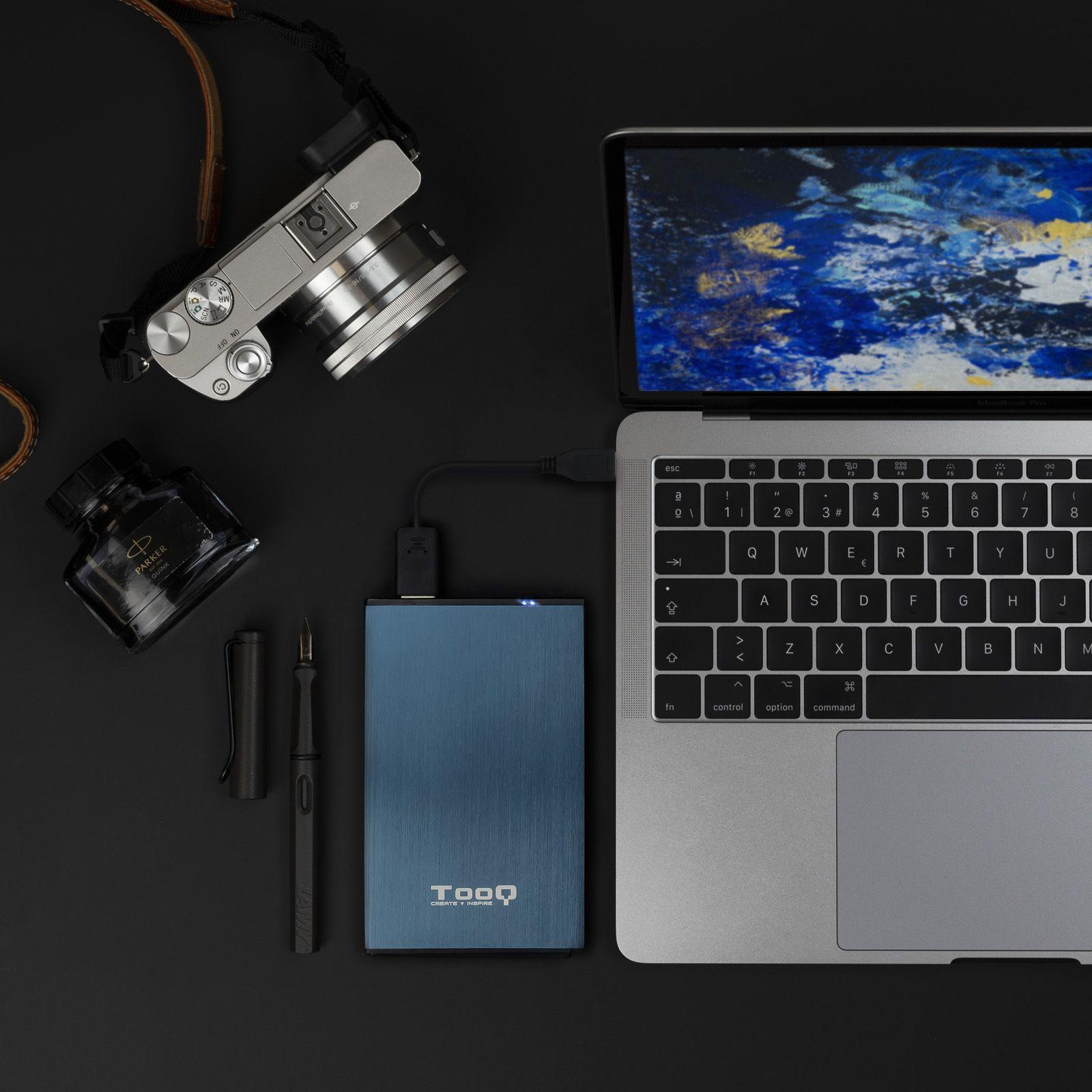 Caixa Externa TOOQ TQE-2527PB (4 TB - 2,5" - Azul) — miniatura 7