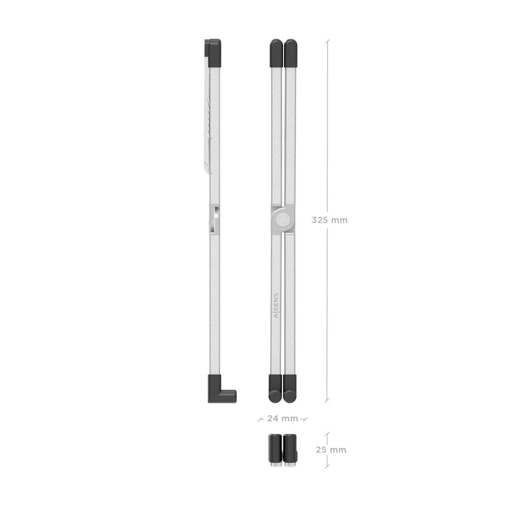 Suporte de Secretária AISENS LPS4M-461 (10-15" - Prateado), miniatura 4