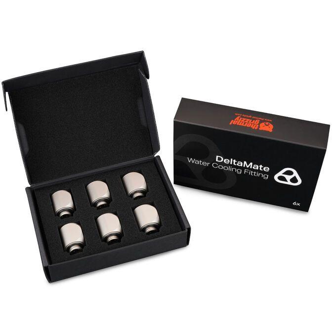 Conector Rotativo de 90° THERMAL GRIZZLY DeltaMate Rotary - 90° Nickel Mate (Pack de 6 - Níquel), miniatura 3
