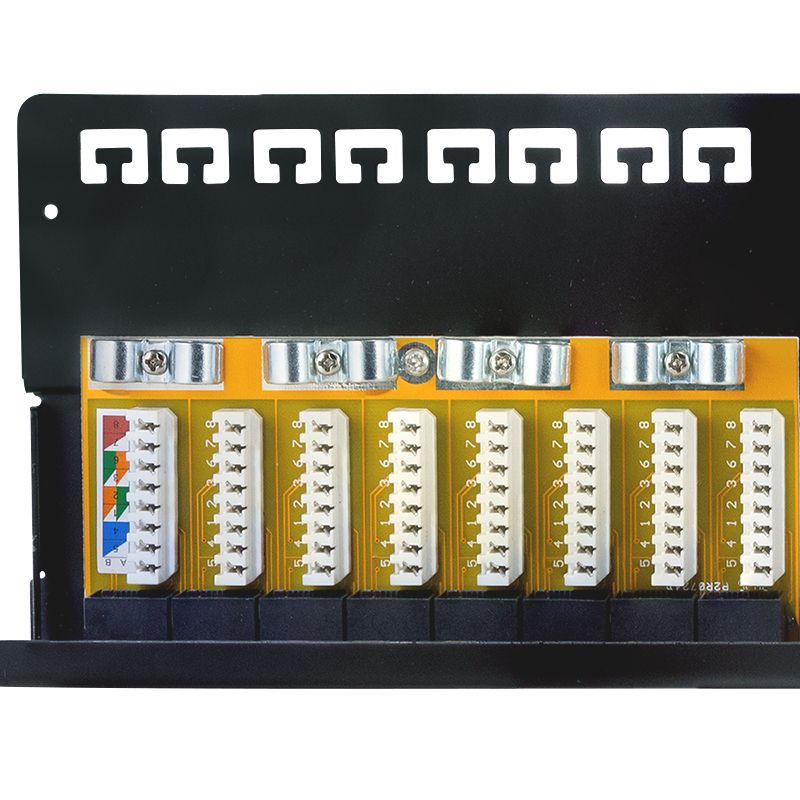 Painel de Patch LOGILINK NP0133 (10000 Mbit/s - Preto) — miniatura 5