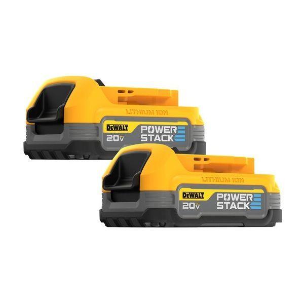 Conjunto de Baterias Recarregáveis DEWALT DCBP034E2-XJ (Amarelo e Preto), miniatura 2