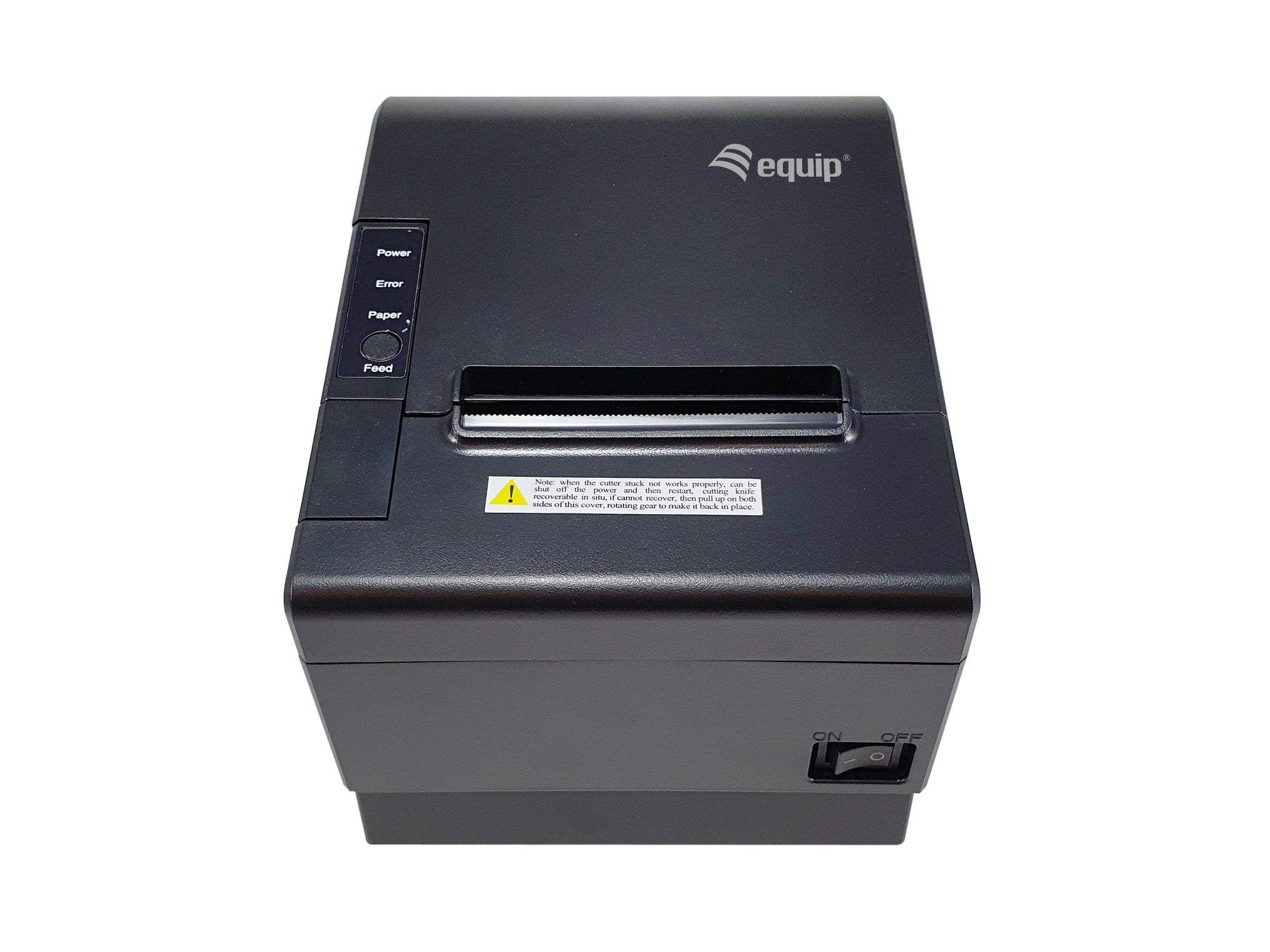 Impressora de Recibos POS EQUIP 351005 (AC, Serial, USB - Com fios - Preto) — miniatura 2