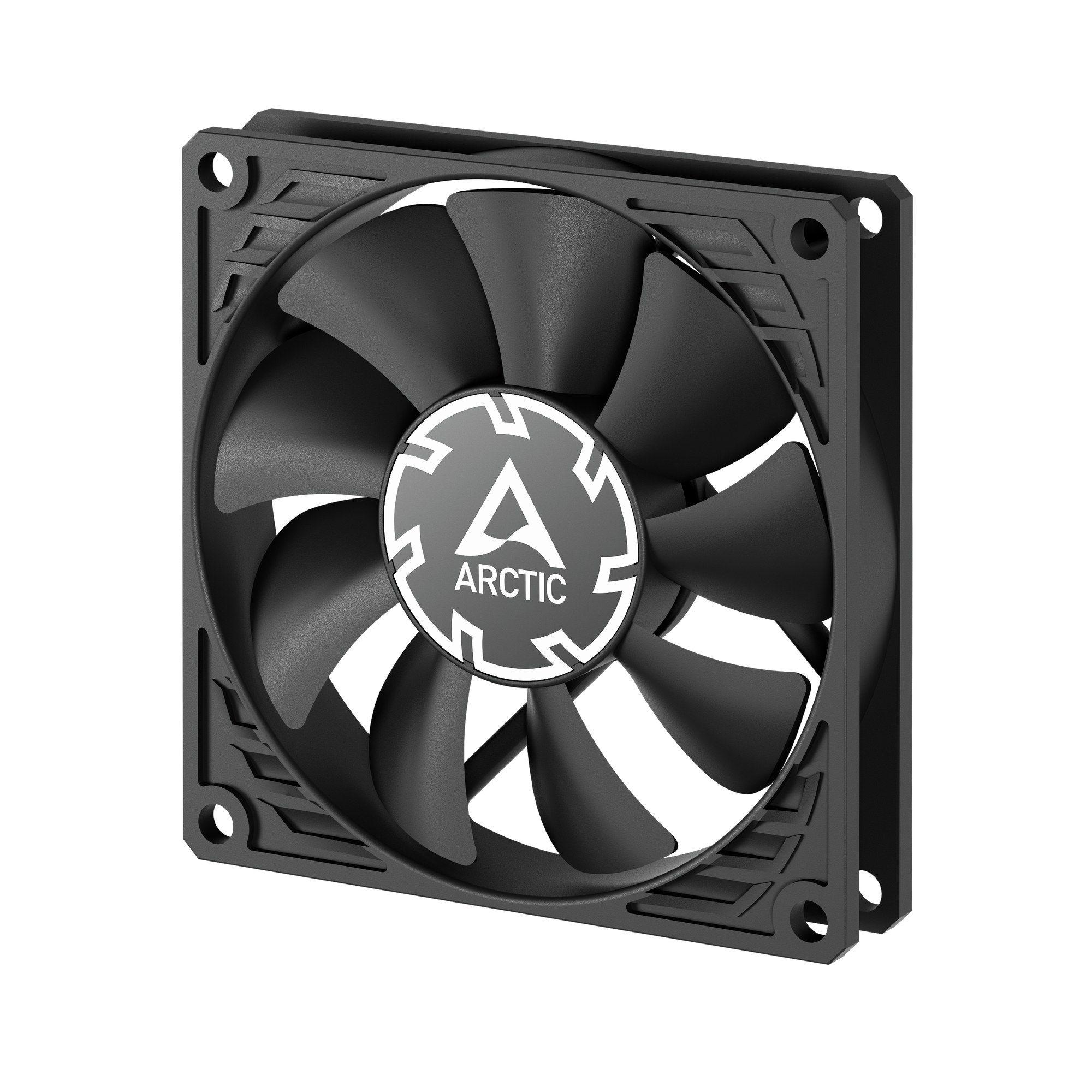 Ventoinha para Caixa de Computador ARCTIC P8 Slim PWM PST (Preto)