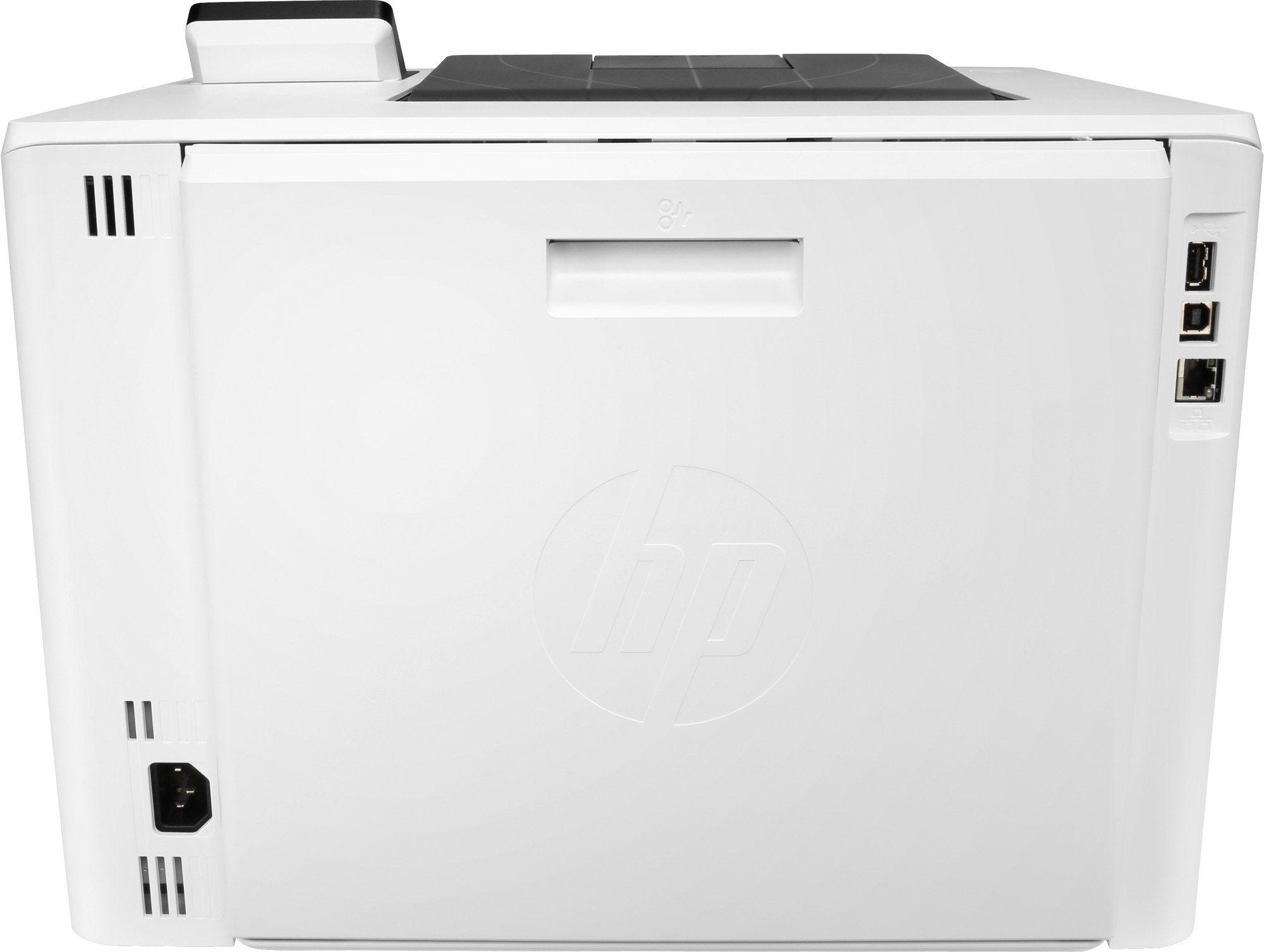 Impressora Laser a Cores HP Color LaserJet Enterprise M455dn (A4 - Impressão a cores - 300 folhas - Branco) — miniatura 3