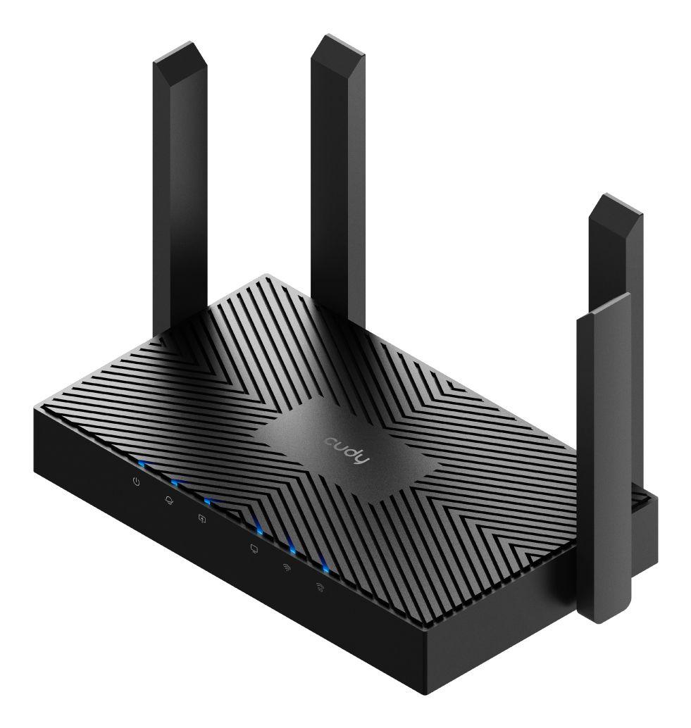 Router CUDY WR3000 (Wi-Fi 6 - 2402 Mbit/s - Dual-band - Preto), miniatura 2