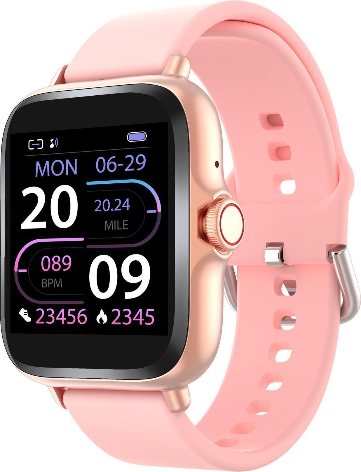 Smartwatch DENVER SWC-156RO (Ecrã TFT 1,44" - Rosa)
