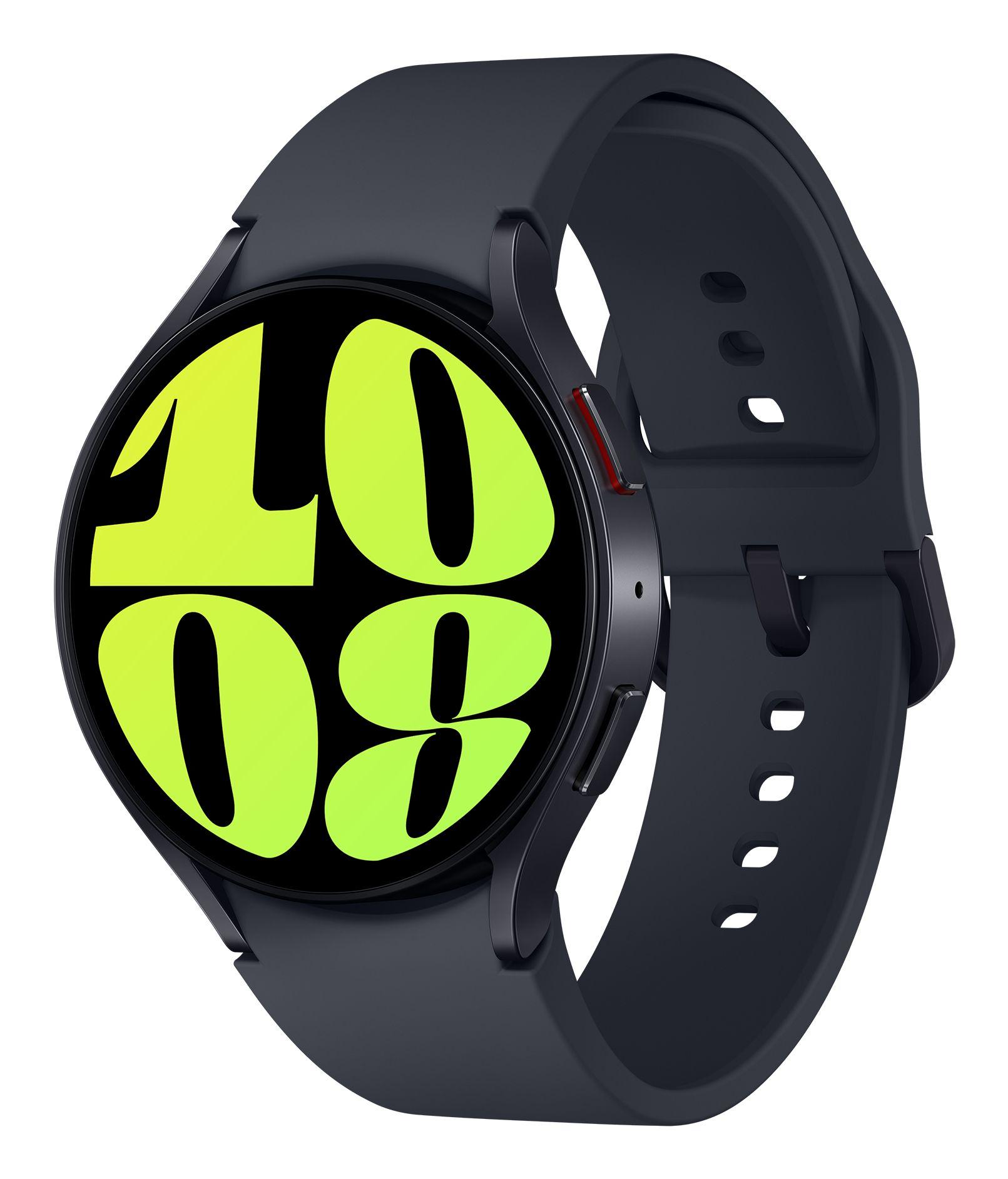 Smartwatch SAMSUNG Galaxy Watch6 44 mm (Redondo - Wear OS - OLED - Grafite)