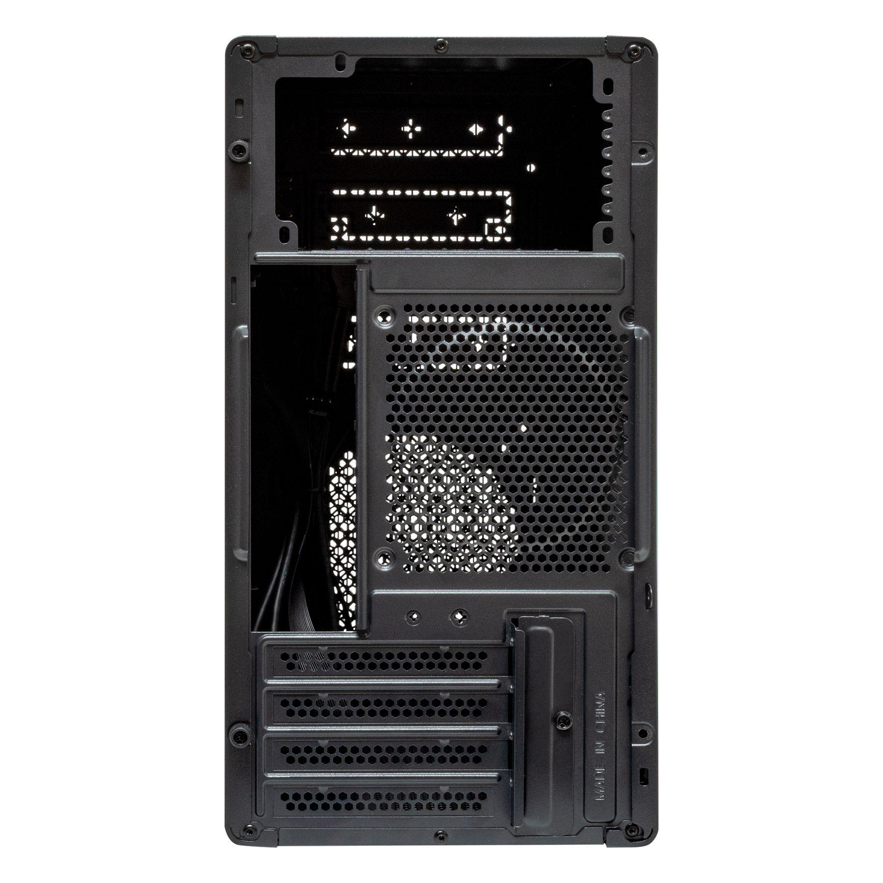 Caixa PC UNYKACH Numen 300 Pro (ITX, micro ATX - Micro Tower - 16 cm - Preto e Vermelho) — miniatura 7