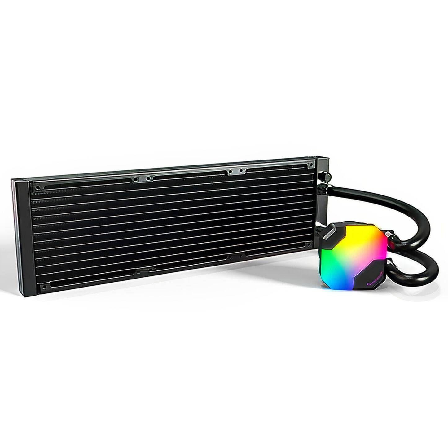 Water Cooler para CPU MONTECH HyperFlow ARGB 360 (120 mm - 2200 RPM - Multi - Preto) — miniatura 4