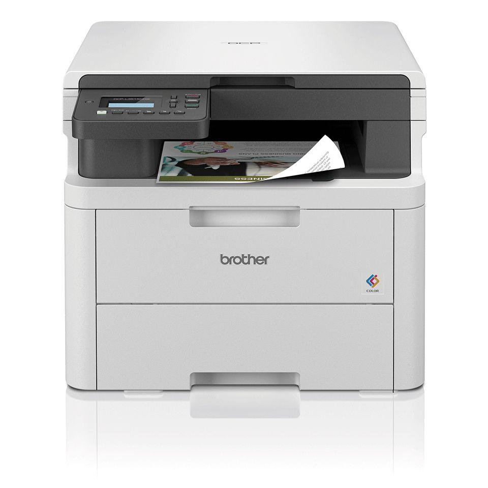 Impressora Multifunções LED BROTHER DCP-L3515CDW (A4 - Impressão a cores - 250 folhas - Branco e Cinzento)