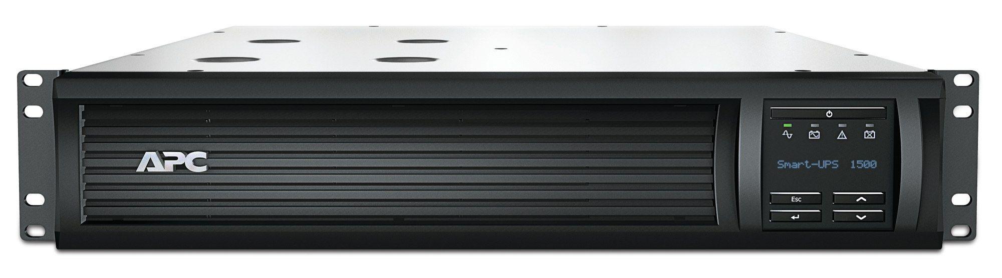 UPS APC SMT1500RMI2UC (RS-232, Cabo USB - IEC C13 e ligações IEC - Preto)