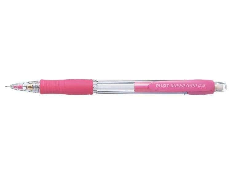 Lapiseira PILOT H185 Super Grip (Plástico - Rosa)