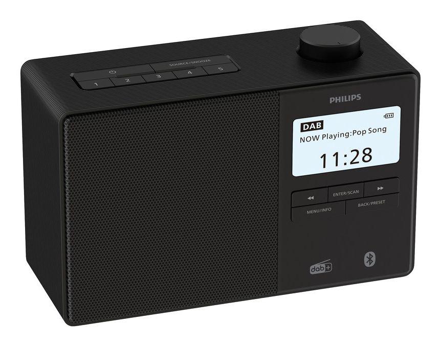 Rádio Portátil PHILIPS TAR5600/00 (10 W - USB - Preto)