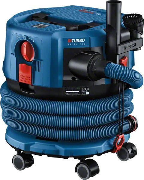 Aspirador Profissional Sem Saco BOSCH GAS 18V-12 MC (Altura 47 cm - 170 mbar - 12 l - Azul), miniatura 3