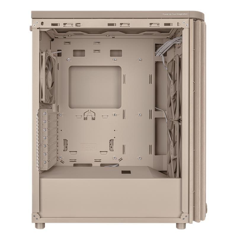 Caixa PC ASUS ProArt PA401 Wood Mesh PWM (Tower - Madeira - 16 cm - Bege), miniatura 3