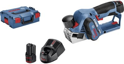 Plaina sem Fios BOSCH GHO 12V-20 Professional (Preto, Azul e Vermelho)