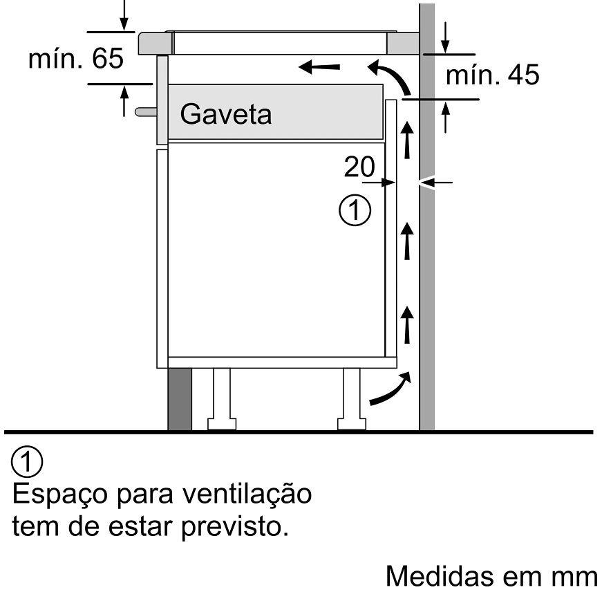 Placa de Indução Encastre BALAY 3EB864EN (3 zonas - 4600 W - Vidro-cerâmica - Preto), miniatura 3
