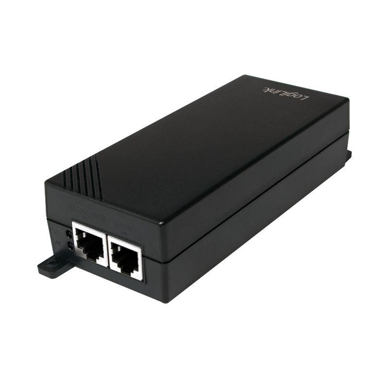 Injetor PoE LOGILINK POE004 (Gigabit Ethernet - 1 unidade - 10, 100, 1000 Mbit/s - Preto)