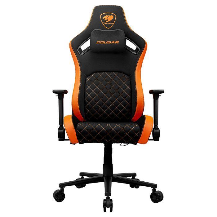 Cadeira Gaming COUGAR Defensor F (120 kg - 1 cm - 4D - Preto e Laranja), miniatura 3