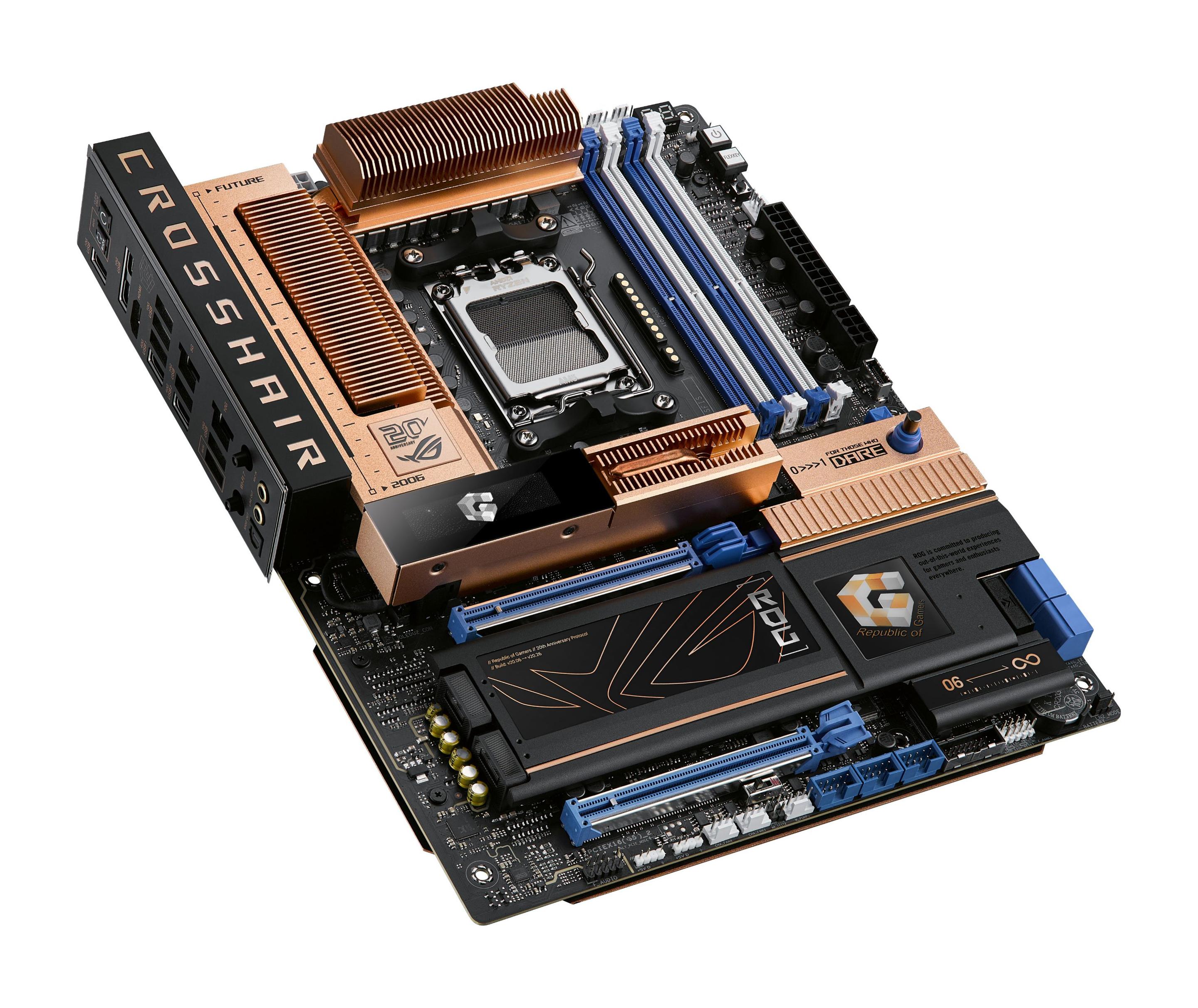 Motherboard ASUS ROG Crosshair 2006 (AM5 - ATX - Duplo canal - Preto e Dourado), miniatura 7