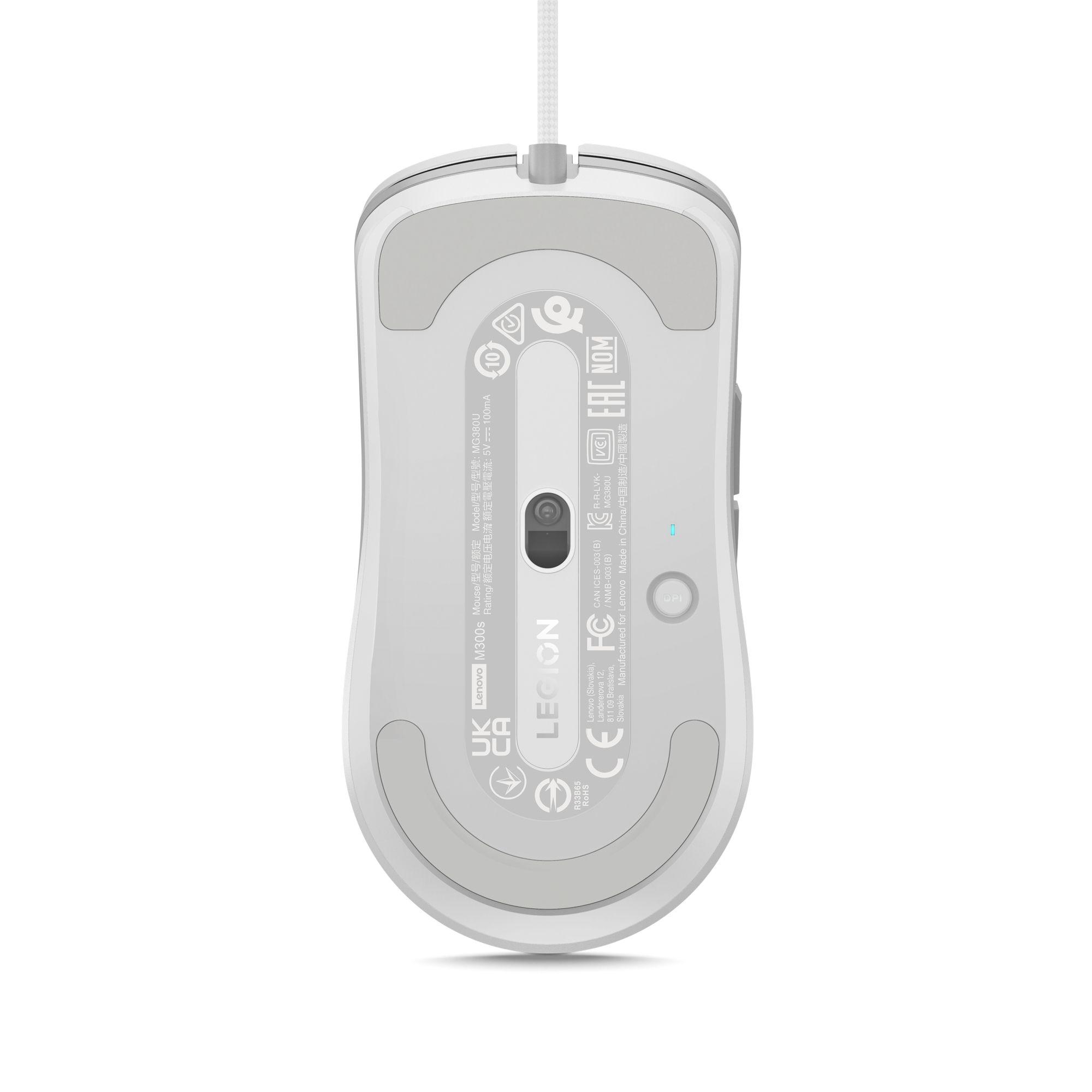 Rato LENOVO Legion M300s RGB (Mão direita - 8000 DPI - Ótico - Branco), miniatura 3