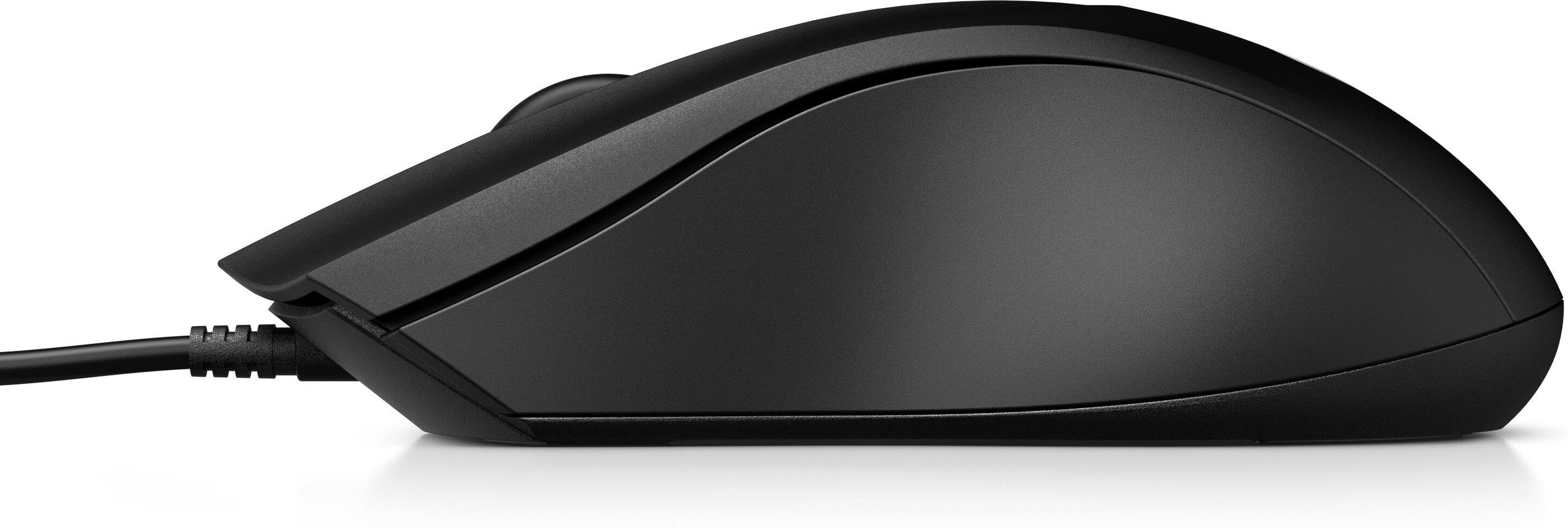 Rato HP 105 (Ambidestro - 1600 DPI - Ótico - Preto), miniatura 4