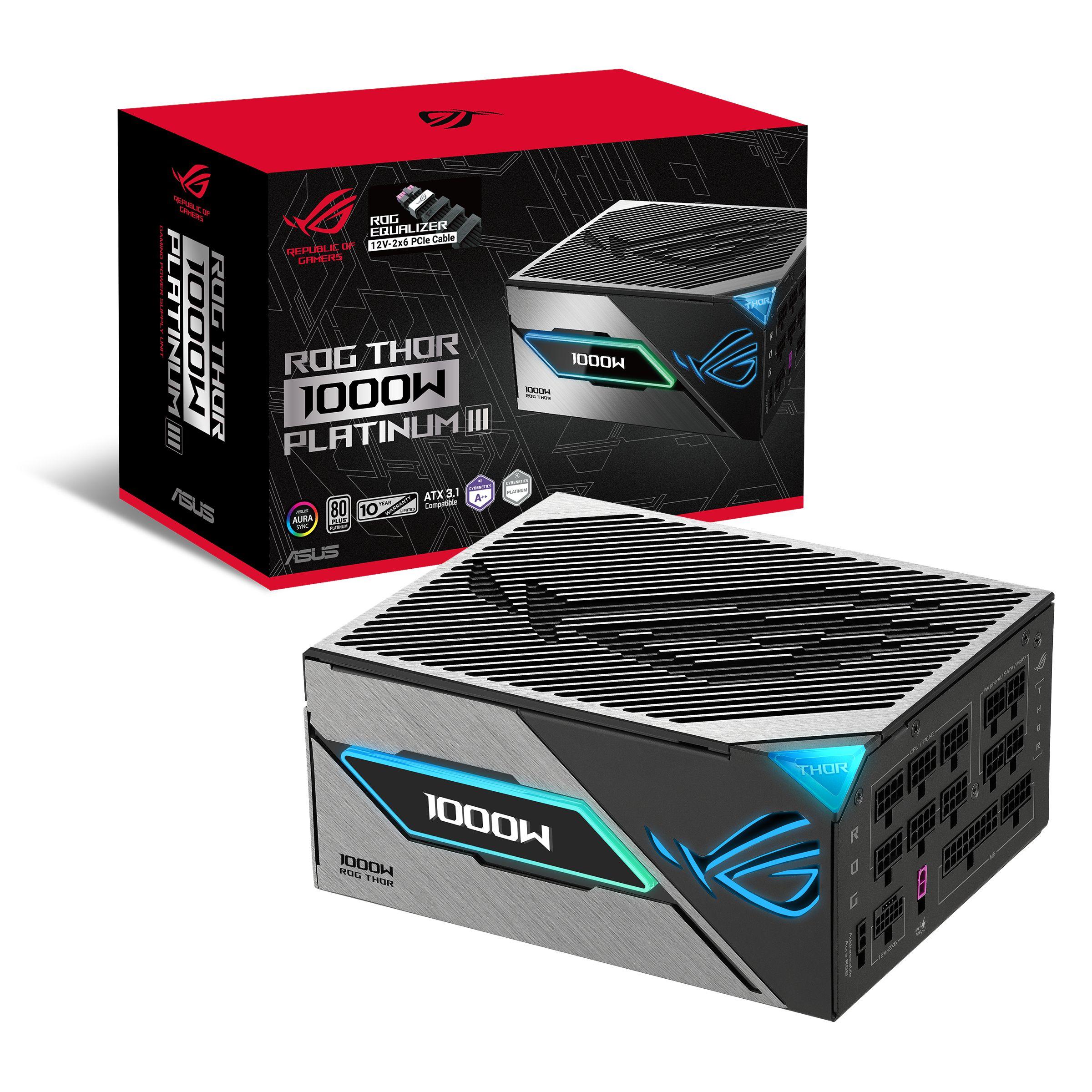 Fonte de Alimentação ASUS ROG Thor 1000W Platinum III (ATX - 1000 W - 80 Plus Platinum - Preto), miniatura 13