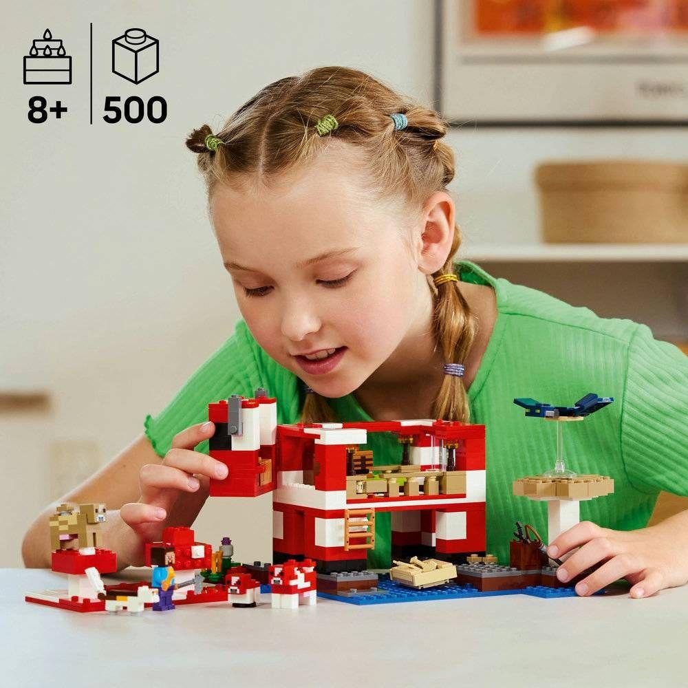 LEGO 21270 Minecraft A Casa Mooshroom (8+ anos - 500 peças) — miniatura 4