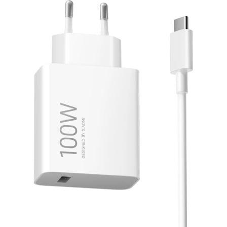 Carregador de Parede XIAOMI 100W Charging Combo Type-A EU (100 W - Branco)