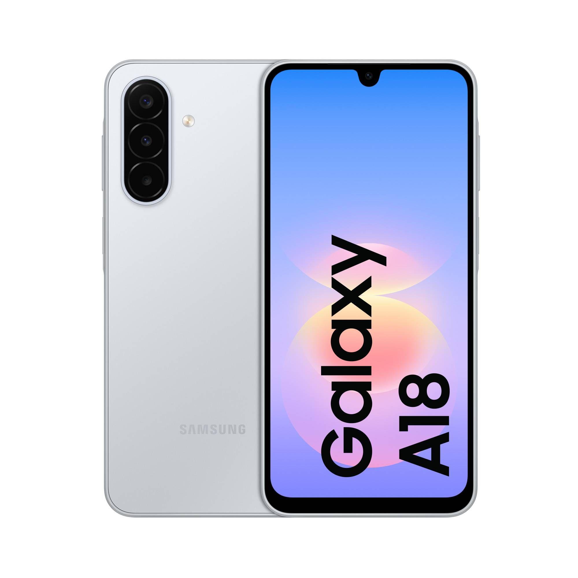 Smartphone SAMSUNG Galaxy A18 (8GB/256GB - 6,7" - Prateado)