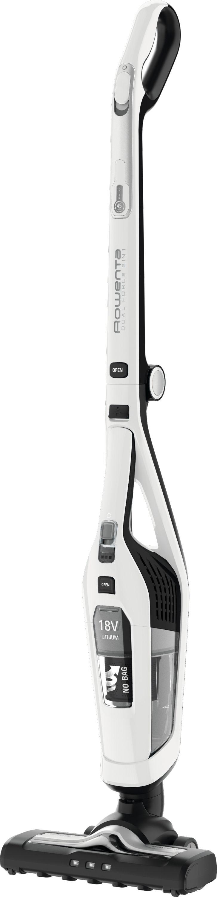 Aspirador Vertical ROWENTA Dual Force RH6737WH (Altura 113 cm - Branco)