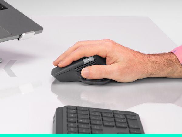 Rato LOGITECH MX Master 4 for Business (Mão direita - 8000 DPI - Laser - Grafite) — miniatura 5