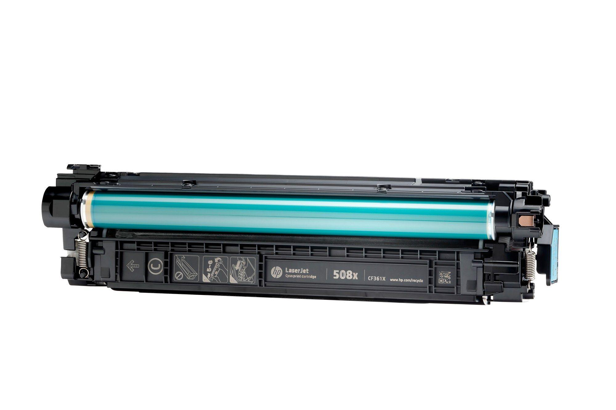 Toner HP 508X CF361X (9500 páginas - Ciano), miniatura 2