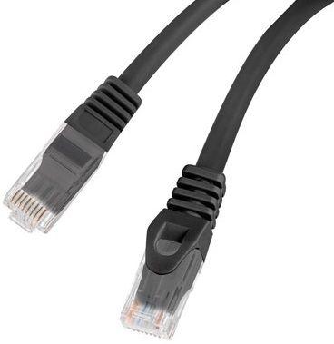 Cabo de Rede RJ45 LANBERG PCU6-10CU-0050-BK (0,5 m - Cat6 - RJ-45 - Preto), miniatura 3