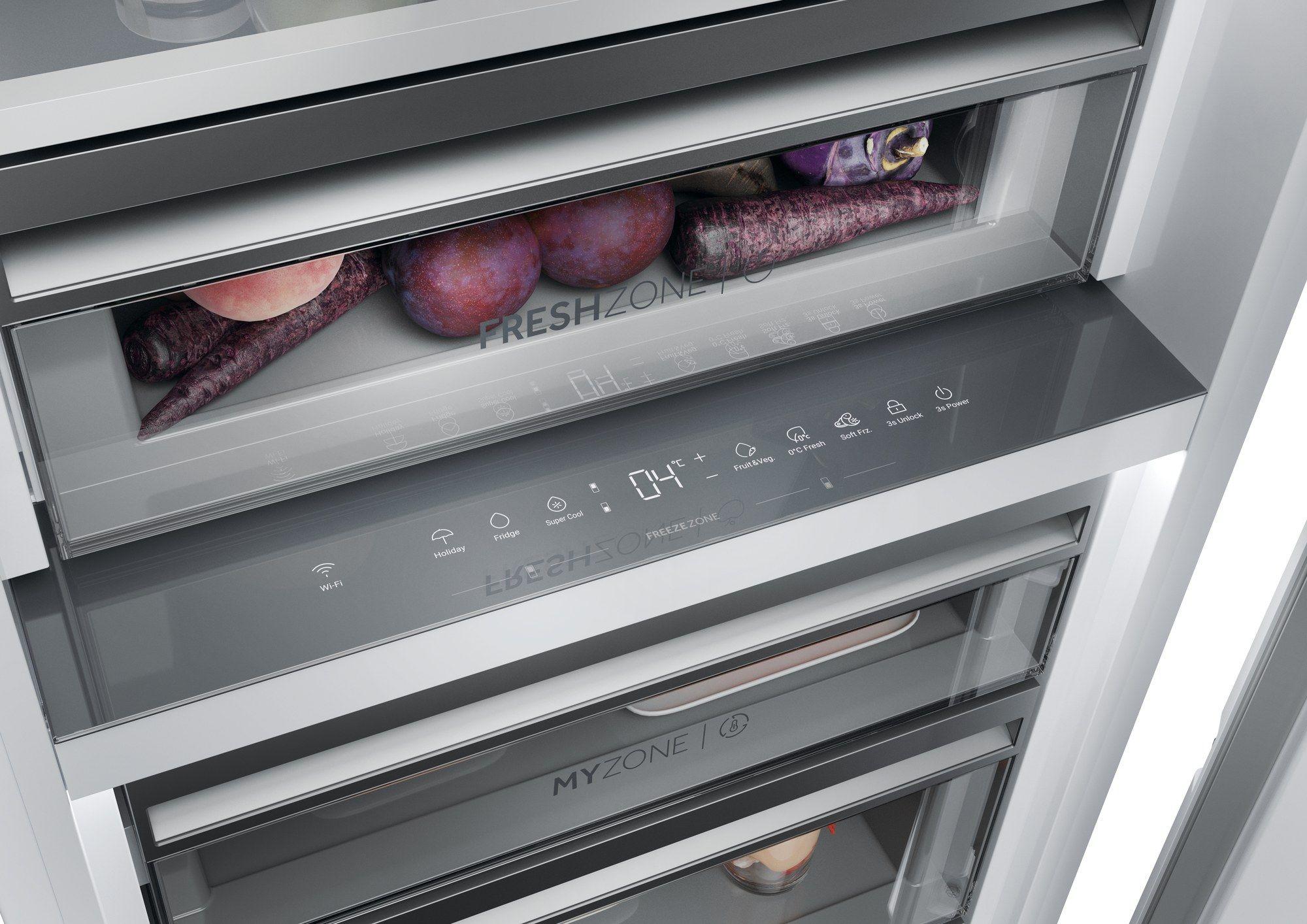 Frigorífico Combinado de Encastre HAIER HMLT7518EWF (278 L - hOn - 177,2x55,5x54 cm - Branco) — miniatura 5