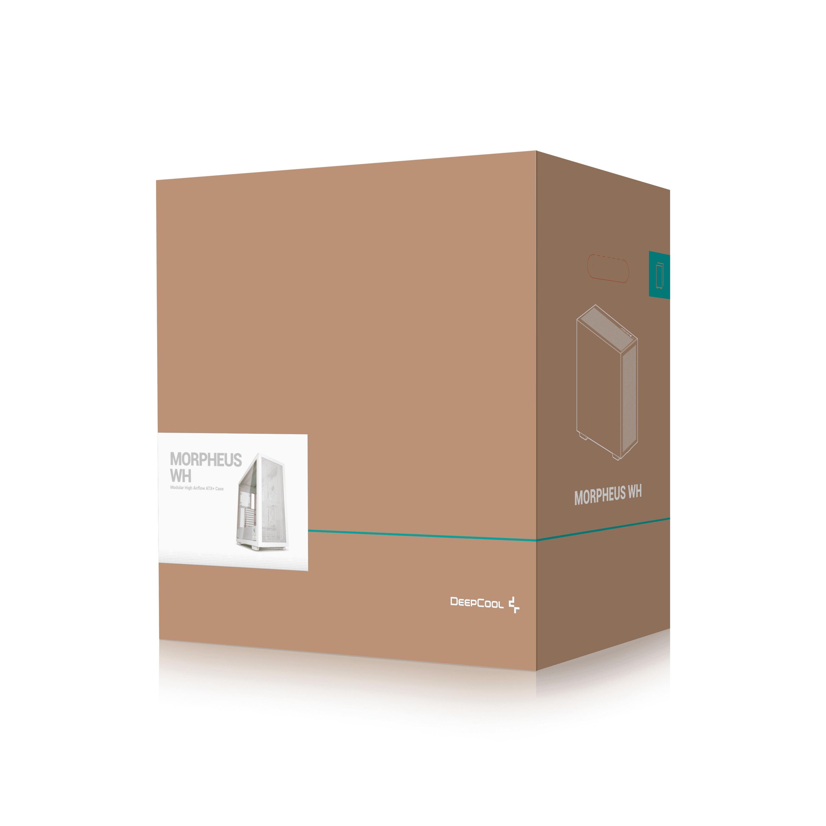 Caixa PC DEEPCOOL Morpheus (ATX, micro ATX, Mini-ATX, EATX - Tower - ABS, SPCC, vidro temperado - Branco) — miniatura 14