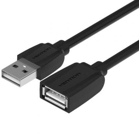 Cabo de Extensão USB 2.0 VENTION VAS-A44-B500 (5 m - USB 2.0 Tipo A macho - USB 2.0 Tipo A fêmea - Preto)