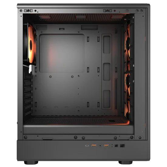 Caixa de Computador COUGAR Airface Pure PRO CGR-2GA5B-P (ATX, Micro ATX, Mini-ITX - Midi Tower - 17,5 cm - Preto) — miniatura 8