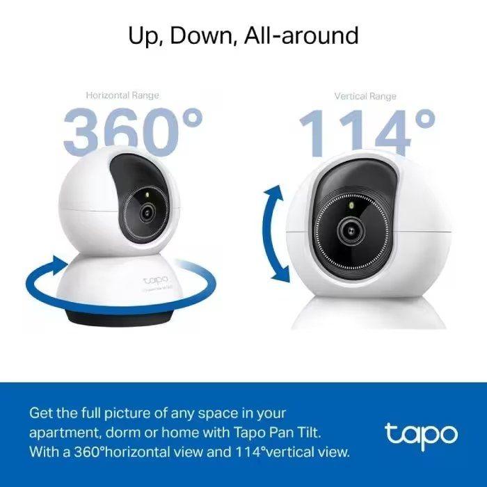 Câmara de Segurança TP-LINK TC72 (Interior - 4 MP - 2560 x 1440 pixels - Preto e Branco) — miniatura 4