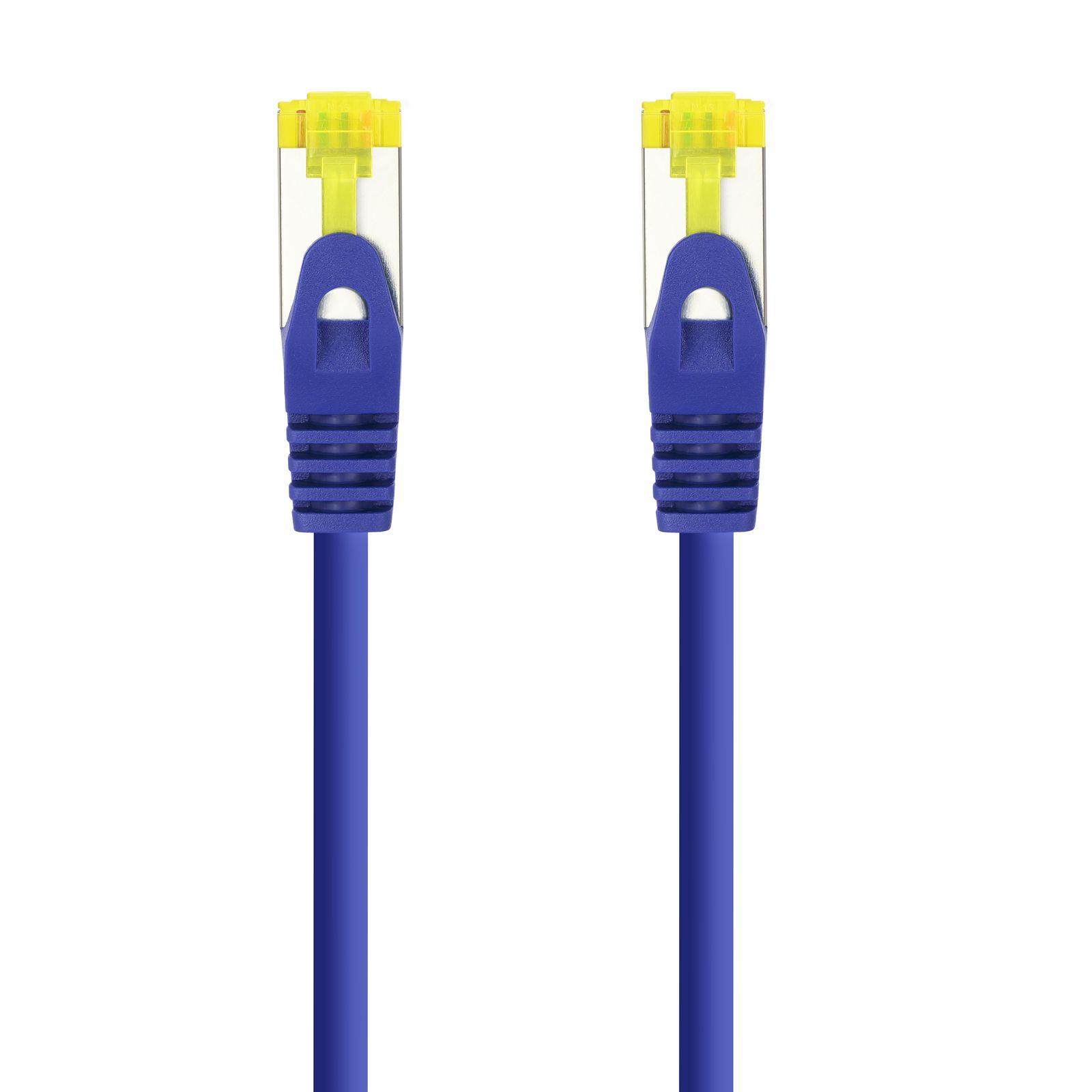 Cabo de Rede RJ45 NANOCABLE 10.20.1900-BL (0,5 m - Cat6A - RJ-45 - Azul), miniatura 2