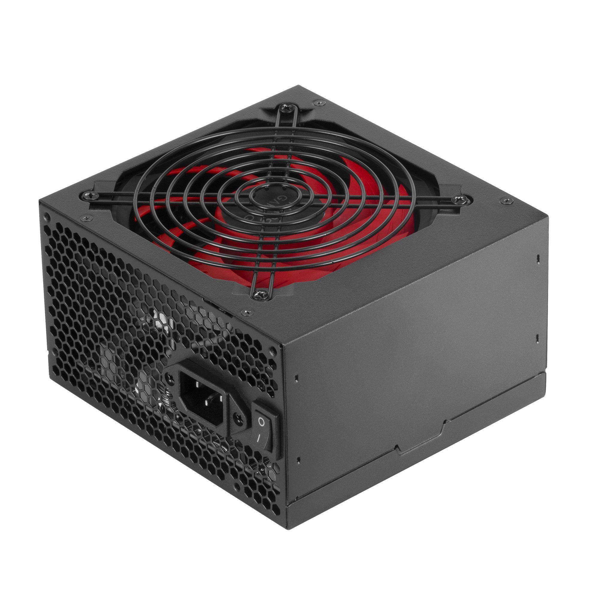 Fonte de Alimentação MARS GAMING MPIII750 (ATX - 750 W - Não modular - Preto e Vermelho), miniatura 5