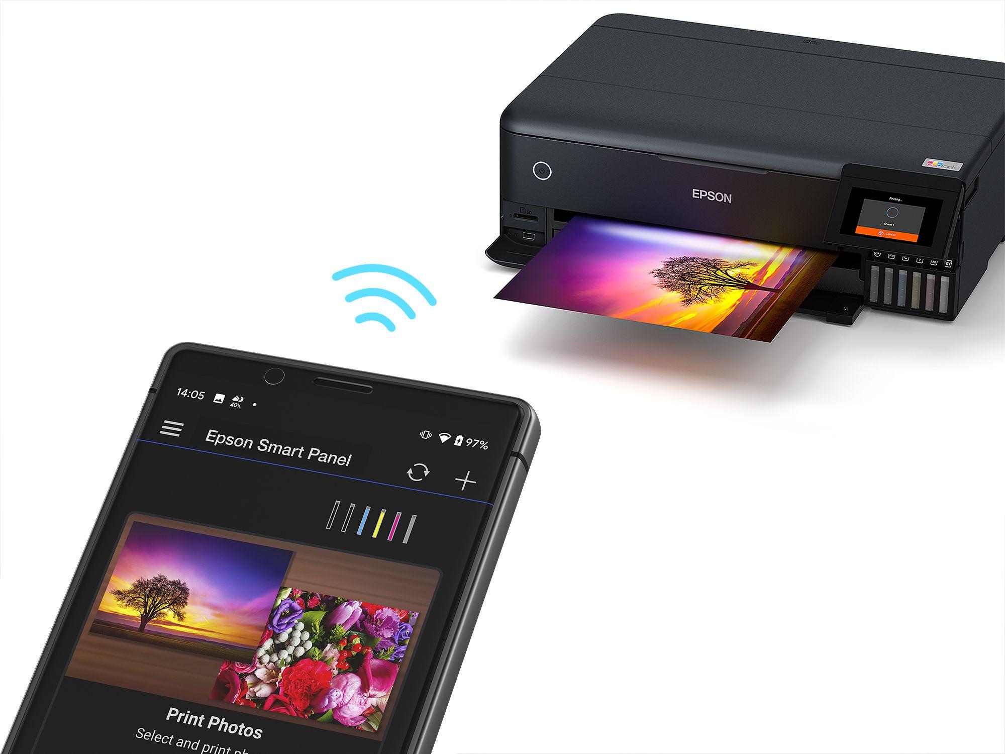 Impressora Multifunções EPSON EcoTank ET-8550 (A3 - Impressão a cores - WiFi / Bluetooth - Preto) — miniatura 17