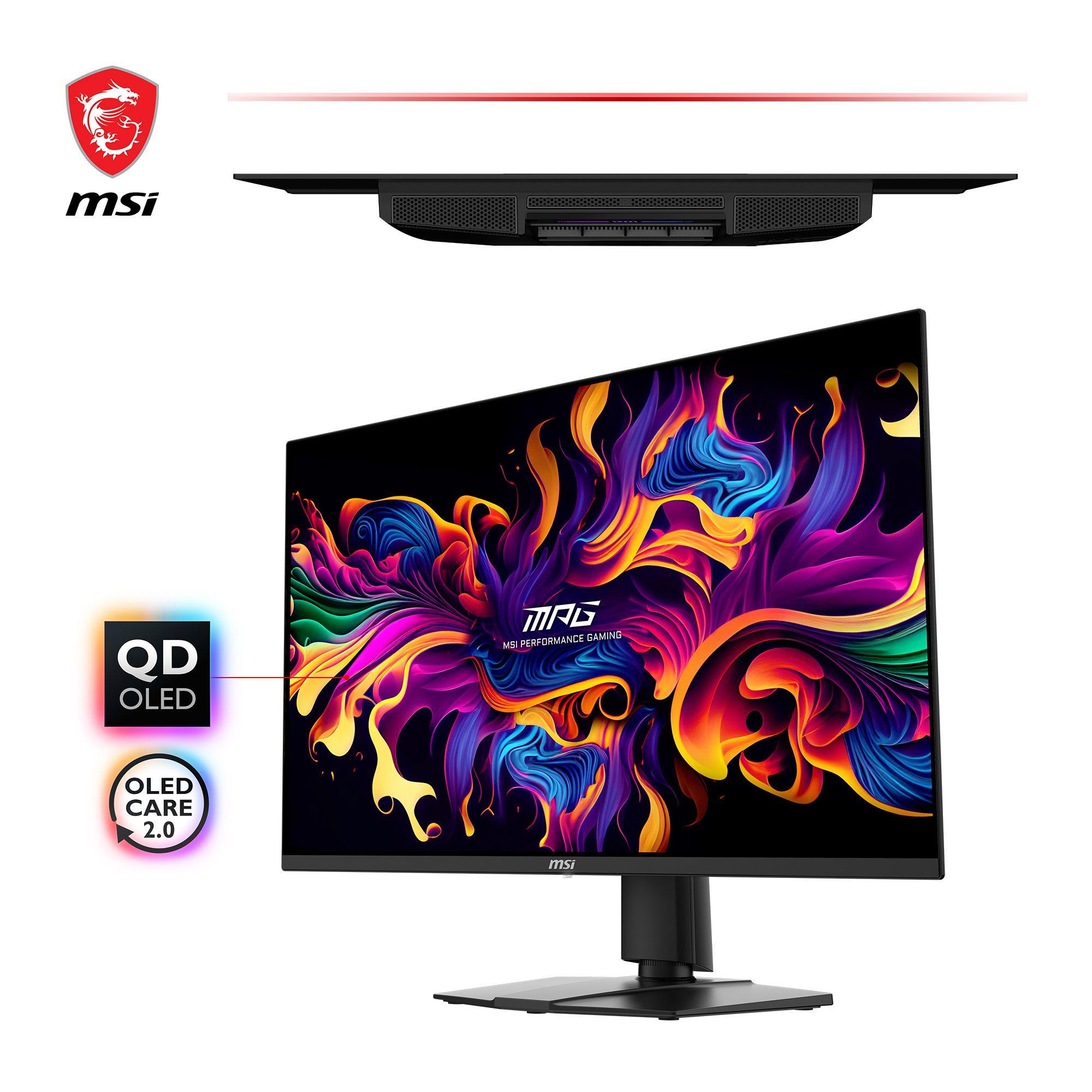 Monitor MSI MPG 271QRXDE QD-OLED (26,5" - QD-OLED - 360 Hz - Preto) — miniatura 2